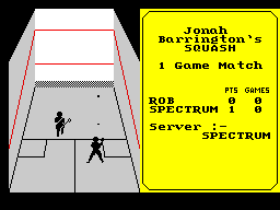 Jonah Barrington’s Squash screenshot