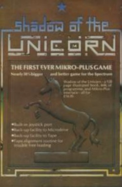 Shadow of the Unicorn: The first ever Mikro-Plus game