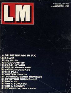 LM Issue 0, January 1987, outer cover